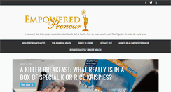 Desktop Screenshot of empoweredpreneur.com